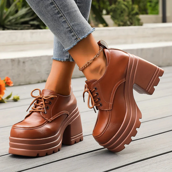 Versailles Chunky Platform Oxfords