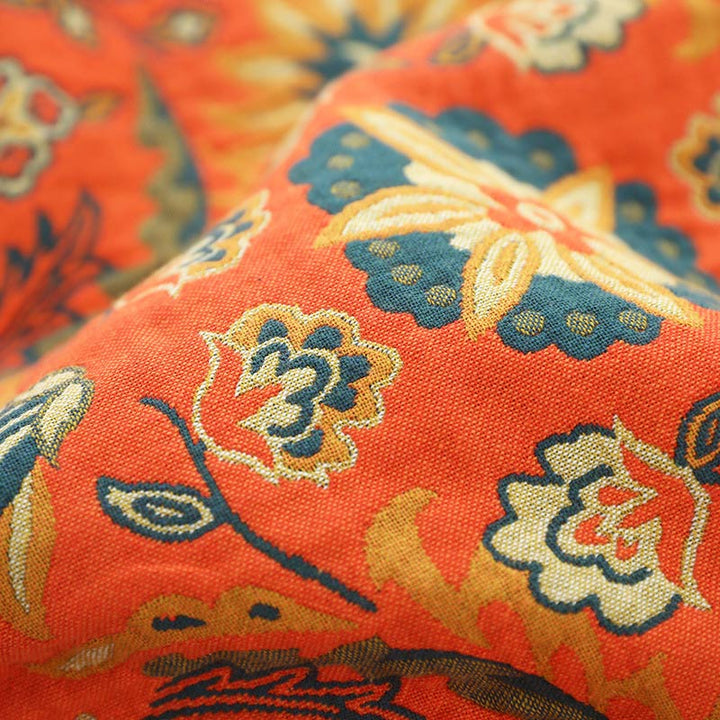 Floraya Reversible Cotton Woven Quilt