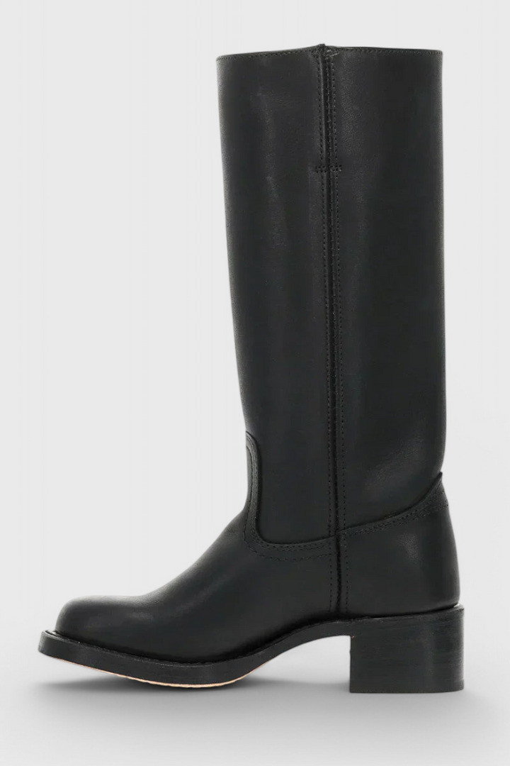 Clara Tall PU Leather Boots
