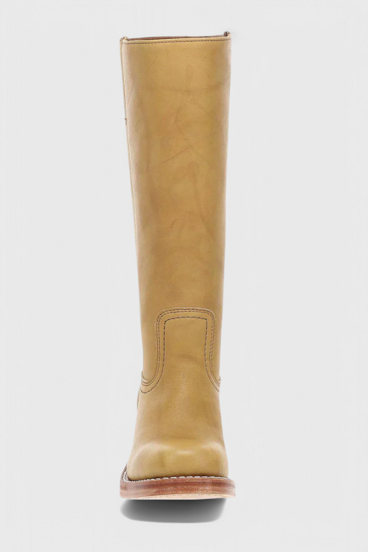 Clara Tall PU Leather Boots