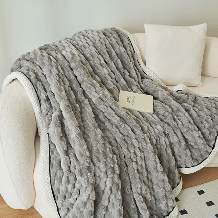 Alva Reversible Thick Coral Fleece Blanket