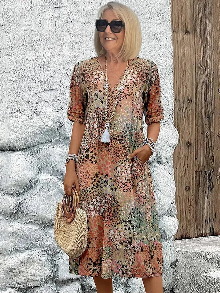 Galetta Printed Dress