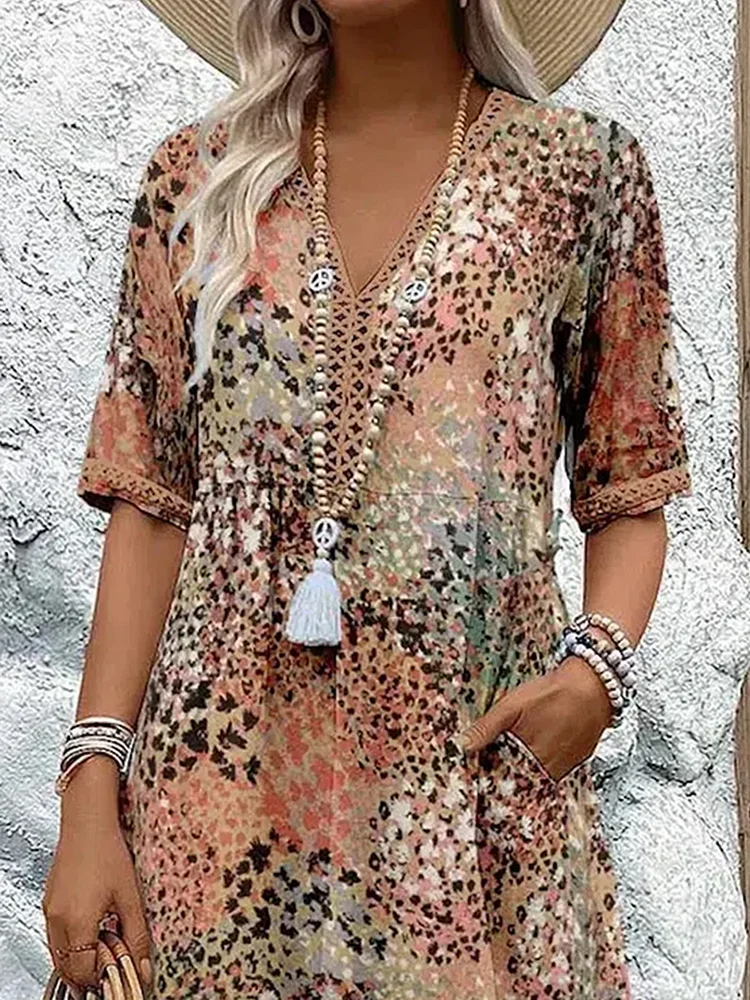 Galetta Printed Dress
