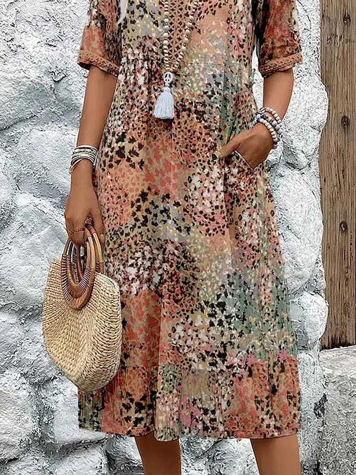 Galetta Printed Dress