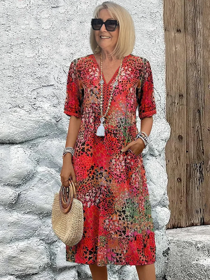 Galetta Printed Dress