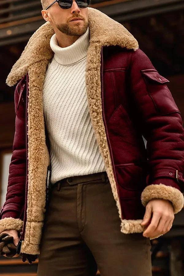 Amalfi Thick Faux Leather Jacket