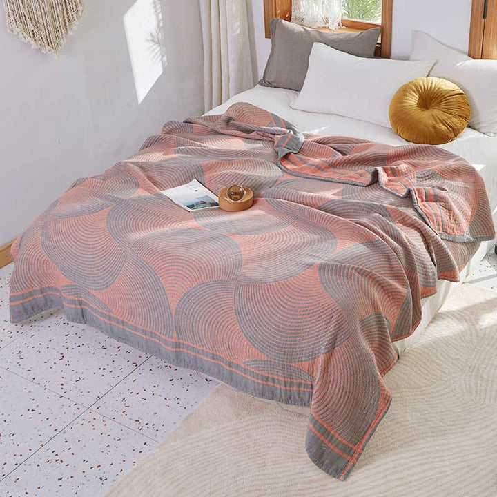Four Layer Muslin Quilt – Soft Reversible Comforter