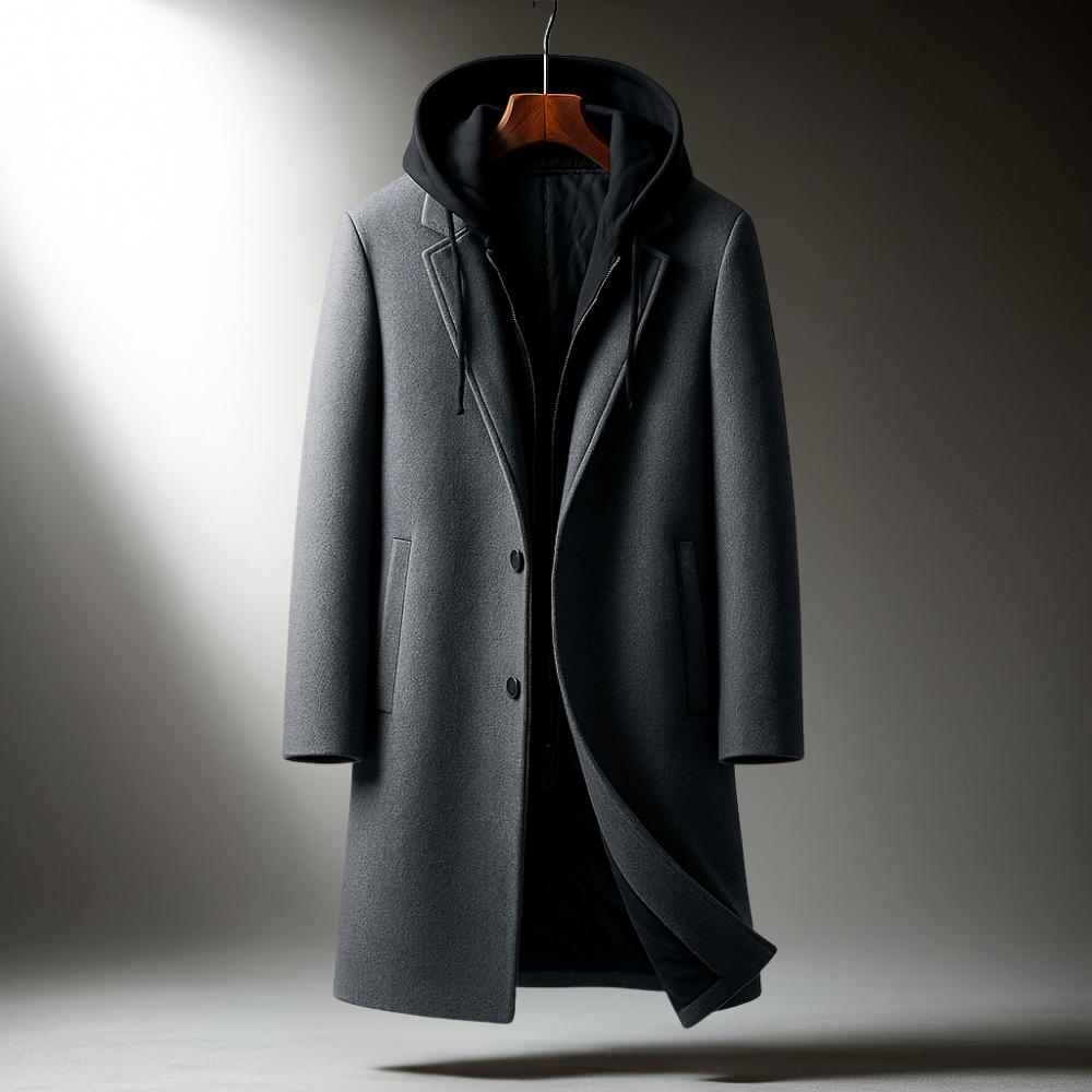 Sorrento Hooded Overcoat