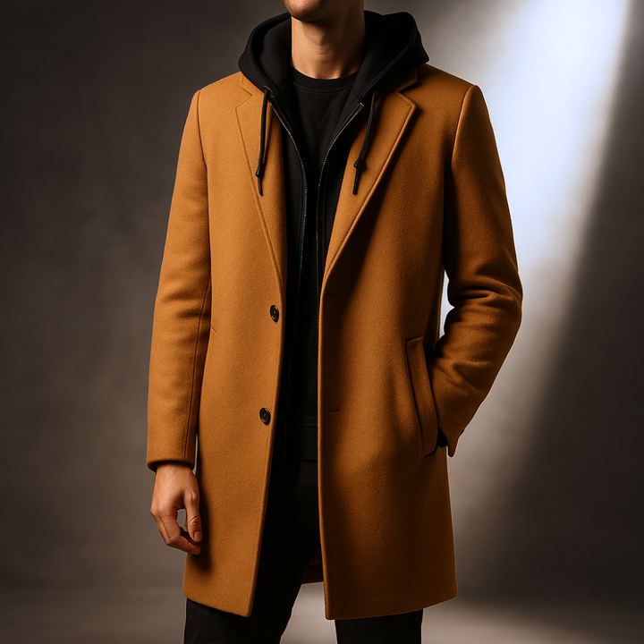 Sorrento Hooded Overcoat