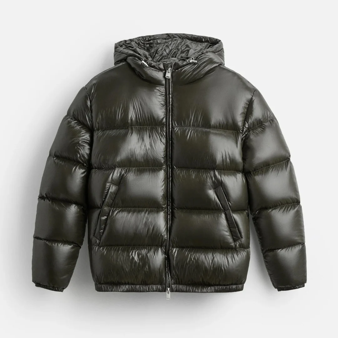Lugano Quilted Hooded Jacket