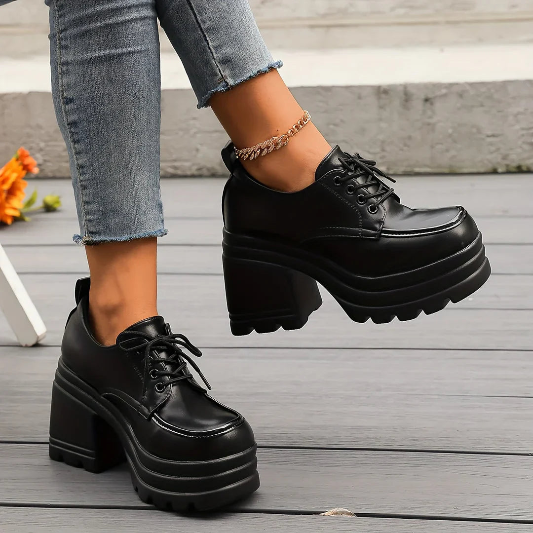 Versailles Chunky Platform Oxfords