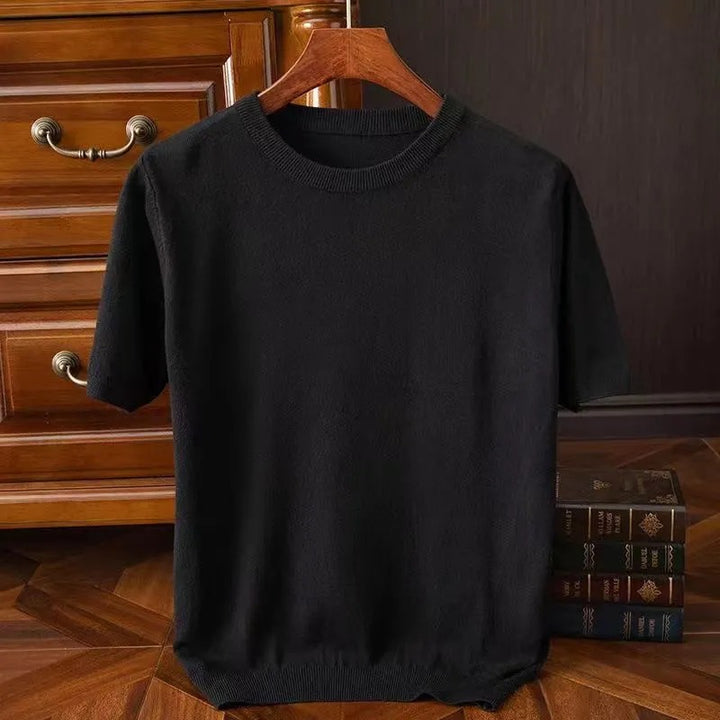 Arezzo Cashmere Tee - Edward Fraiser