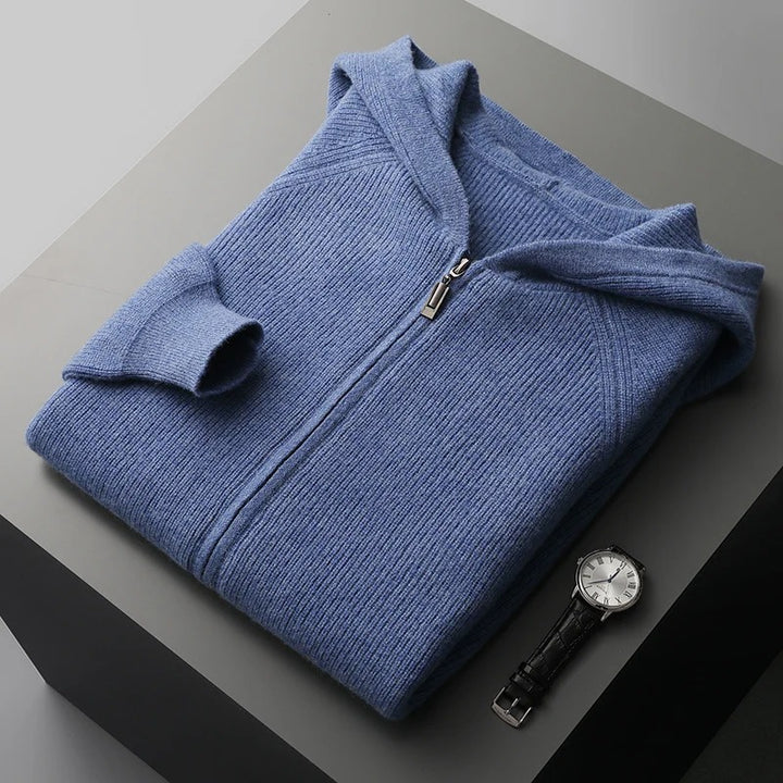 Valletta Cashmere Hoodie - Edward Fraiser