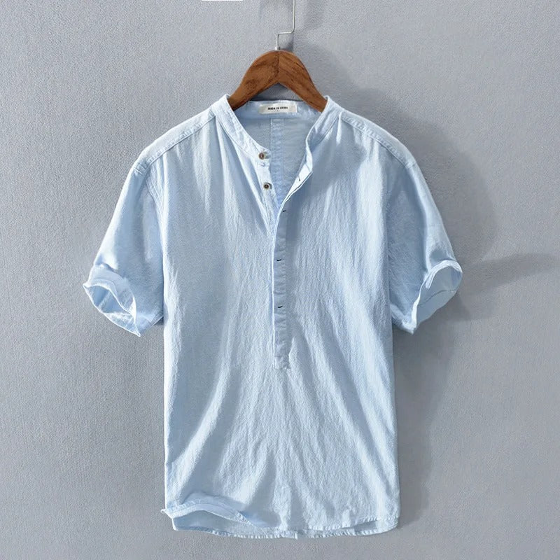 Malaga Premium Linen Shirt - Edward Fraiser