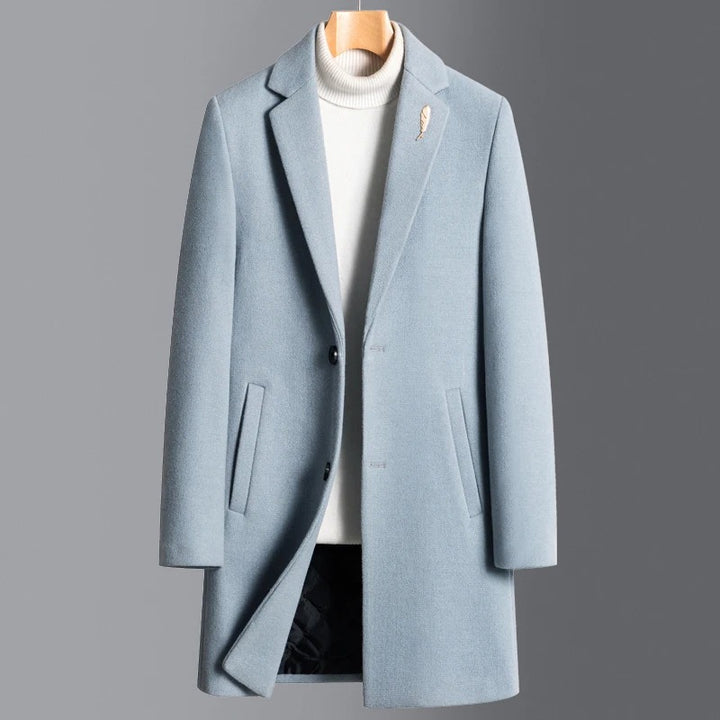 Loriento Wool Trench Coat - Edward Fraiser