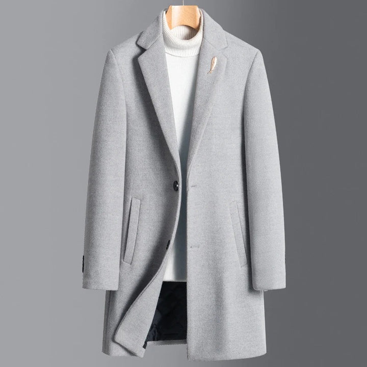 Loriento Wool Trench Coat - Edward Fraiser